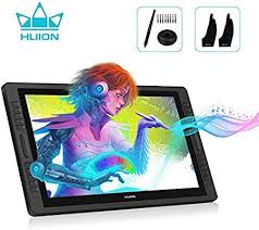 Amazon Com Huion Kamvas Pro 22 Drawing Monitor Pen Display Battery Free Stylus 8192 Pen Pressure With Two Artist Gloves And 1 Digital Tablet Pen Tablet Stylus