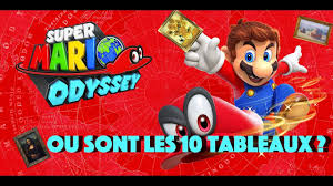 Les 10 Tableaux Caches De Mario Odyssey Youtube