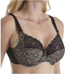 Elomi Women S Plunge Bra Black 36ff Amazon Co Uk Clothing