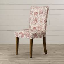Iban Upholstered Parsons Chair In Pink Parsons Chairs Chair Upholstered Dining Chairs