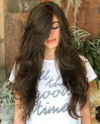 To achieve a style similar to this picture, give your hair a blowout and brush the ends inwards towards your shoulder blades. 40 Trendy Hairstyles And Haircuts For Long Layered Hair To Rock In 2021