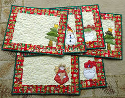 Deida S Favorites Christmas Mug Rugs Christmas Placemats Christmas Patchwork