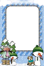 Winter Frame Png Cerceve Kiliflar