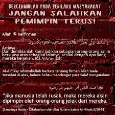 Bercerminlah Pada Perilaku Masyarakat Jangan Salahkan Pemimpin Terus Motivasi Allah Cermin