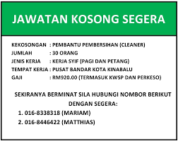 Jawatan kosong mbjb 12 may. Kerja Kosong Pahang Driver