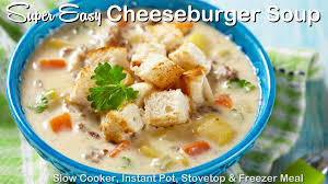 All the flavors of a cheeseburger are in this cheesy and creamy soup. 4 Easy Ways To Make Cheeseburger Soup Slow Cooker Instant Pot