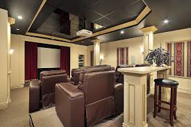 It's featured with classic lighting and orange wall painting. Mind Blowing Home Theater Design Ideas Pictures You Have To See To Believe Graphic World