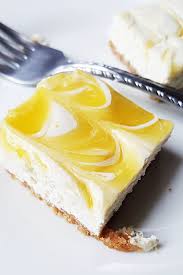 Lemon Swirl Cheesecake Bars Recipe Lemon Recipes Cheesecake Bar Recipes Cheesecake