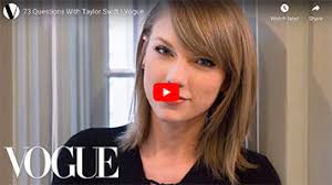 Would you put baby in a corner? 73 Questions With Taylor Swift Vogue Esl Video