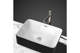 That's why our ceramic sinks are all built to withstand such incidental damages. Cefito 370mm Ceramic Bathroom Basin Black Kogan Com