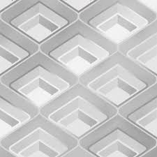 Load all your personal video files into our animated wallpaper software and set it as your animated wallpaper or download. Retro Geometric 3d Effect Wallpaper Grey Wallpaper From I Love Wallpaper Uk