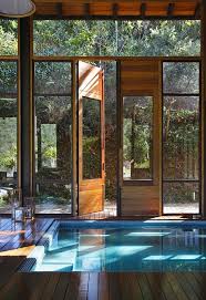 House In Itaipava By Cadas Architecture Homedsgn Indoor Pool Design Small Indoor Pool Indoor Swimming Pool Design