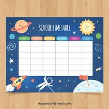 School Timetable Vectors Photos And Psd Files Free Download