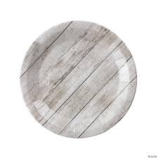Shop by color for paper plates & plastic plates. Shiplap Dinner Paper Plates 8 Ct Oriental Trading