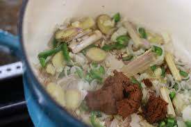 Ingredients include lemon, water, chicken bouillon, bay leaf, ground black pepper, diced carrots, whole grain spaghetti noodles, cooked and shredded chicken, minced fresh. Coconut Lemongrass Chicken Soup The Familiar Kitchen