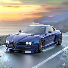 Image result for Navy Blue 1977 Alfa-Romeo