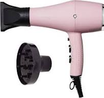 Eva NYC Spectrum Far-Infrared Ceramic Hair Dryer - Smooth, Frizz-Free Styling with Diffuser, Concentrator and Ionic Tourmaline Technology