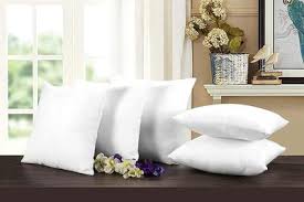 Premium Cotton Bed Pillow Set 27x18 Inch – Soft White Summer Comfort Pillows