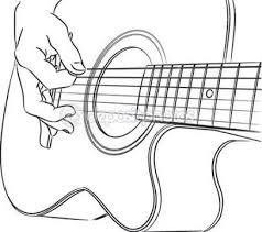 Guitar Line Drawing Guitar Drawing Easy Drawings Sketches Guitar Art