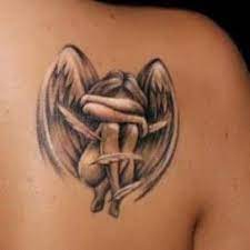Http Tattoomagz Com Angels Tattoos On Shoulders Realisti Small Girls Angel Tattoo On Shoulder 2 Trendy Tattoos Tattoos Ink Tattoo