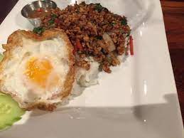 Ped gra prao (duck with basil leaf)*us$17.95. Pad Gra Prao Chicken Picture Of Khao San Road Toronto Tripadvisor