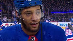 K'Andre Miller chats with Shawn McKenzie ahead of Game 1 of the Eastern  Conference Finals. 🎙️