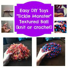 Easy Diy Toys Tickle Monster Sensory Ball Diy Sensory Toys Diy Toys Sensory Toys
