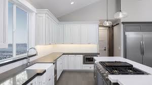 Avoid getting brush marks on the flatter and smoother areas. Should You Stain Or Paint Your Kitchen Cabinets For A Change In Color Sandy Petermann
