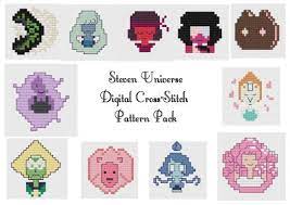 If you have an iphone/ipad try out the app cross stitch camera, which allows you to take a photo and make a pattern all on your phone. Steve Universe Pattern Mini Ponto Cruz Ponto Cruz Mini