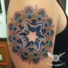 Maybe you would like to learn more about one of these? 38 Colored Mandala Tattoos Collection