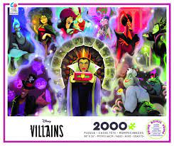 Can you name the disney villains in this logic puzzle? Ceaco 2000pc Disney Villains 2 Walmart Com Walmart Com