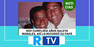Música y libros 15 de abril de 2017 , 06:29 p. Hoy Cumpliria Anos Kaleth Morales Asi Lo Recuerda Su Papa Larazon Co