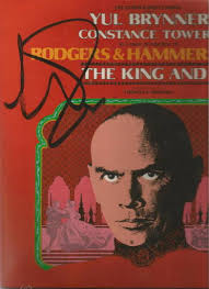 Yul Brynner King And I Signed Vinyl Album. Good