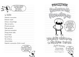 Dziennik Rowleya Zapiski Chlopca O Zlotym Sercu Kinney Jeff Ksiazka W Sklepie Empik Com