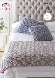 Whether you're just learning or you've been knitting for years, freepatterns.com is the place for you to find free knitting patterns to download. Easy To Follow Bed Runner Cushions Knitted In Big Value Big Knitting Patterns King Cole