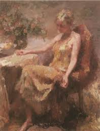 Hua Chen 1952 Impressionist Figurative Painter Painter Impressionist Art Painting