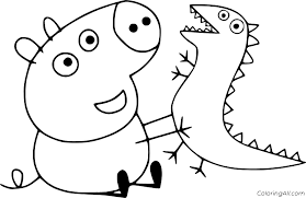 Spark your creativity by choosing your favorite printable coloring pages and let the fun begin! Peppa Pig Coloring Pages Coloringall