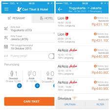 Fitur pencarian dan perbandingan harga juga promo tiket pesawat dan kereta api di traveloka sudah. Traveloka Aplikasi Tiket Pesawat Dan Hotel Booking Terbaik Gadget Running Travelling Light