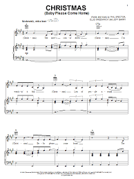 Melissa Etheridge Christmas Baby Please Come Home Sheet Music Pdf Notes Chords Pop Score Piano Vocal Guitar Right Hand Melody Download Printable Sku 71076
