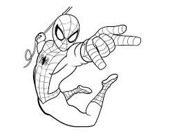 Coloring spiderman can be a little tough because there are a lot of intricacies in his appearance. Easy Spiderman Coloring Page Spiderman Coloring Lego Coloring Pages Spiderman Drawing