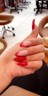 That is what we call stiletto nails. Coffin And Stiletto Acrylic Nail Shape Combination Acrylic Nail Shapes Nails Nail Shapes