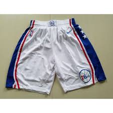 Buy nba philadelphia 76ers cufflinks, officially licensed: 388 Nba Basketball Jerseys Philadelphia 76ers Shorts White Nike S Xxl Shopee Philippines