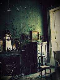 G R E E N 40 Castle Bedroom Slytherin Aesthetic Dark Interiors