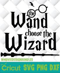 High quality the wand chooses wizard gifts and merchandise. Harry Potter The Wand Choose The Wizard Svg Png Dxf Clipart Movie Design Bundles