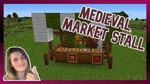 See more ideas about minecraft medieval, minecraft, medieval. Medieval Market Stall Minecraft Youtube