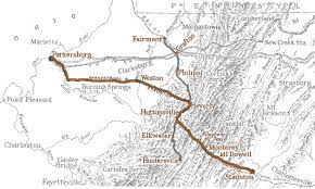 West Virginia Turnpike Map Spt: History