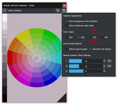 In these models, colors of each hue are arranged in a radial slice, around a central. Artistic Color Selector Hsl Hsv General Questions Krita Artists