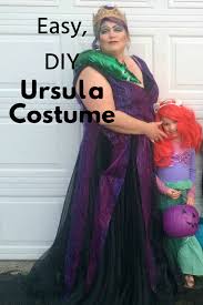 No ursula costume is complete without a necklace and earring set. Easy Diy Ursula Costume Addie Zierman