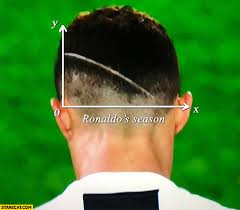Top 5 cristiano ronaldo hairstyles best football players haircuts. Ronaldo S Season Graph Just As His Haircut Starecat Com