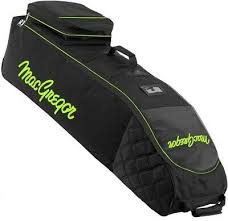 Macgregor Golf Vip Deluxe Wheeled Golf Travel Cover Flight Bag In 2020 Golf Trip Bags Flight Bag